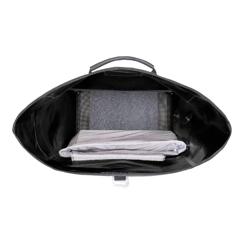 Ortlieb Vario PS High-Vis QL2.1 Pannier Bag - 26 Litre - Black-5